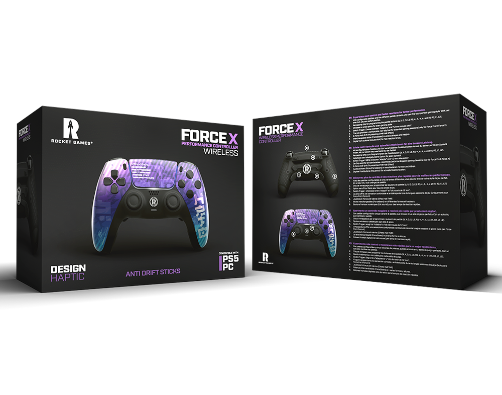 Fusée Force X haptique